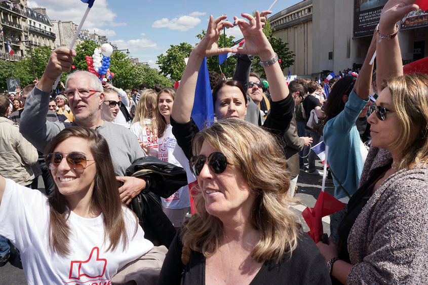 Paris - Place du Trocadéro - Rassemblement UMP 01-05-2012 #-228