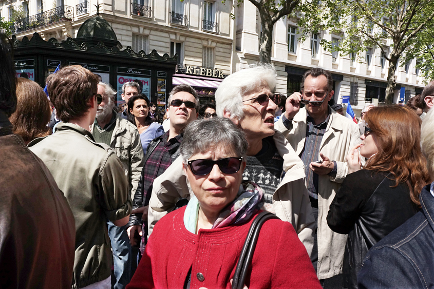 Paris - Place du Trocadéro - Rassemblement UMP 01-05-2012 #-279