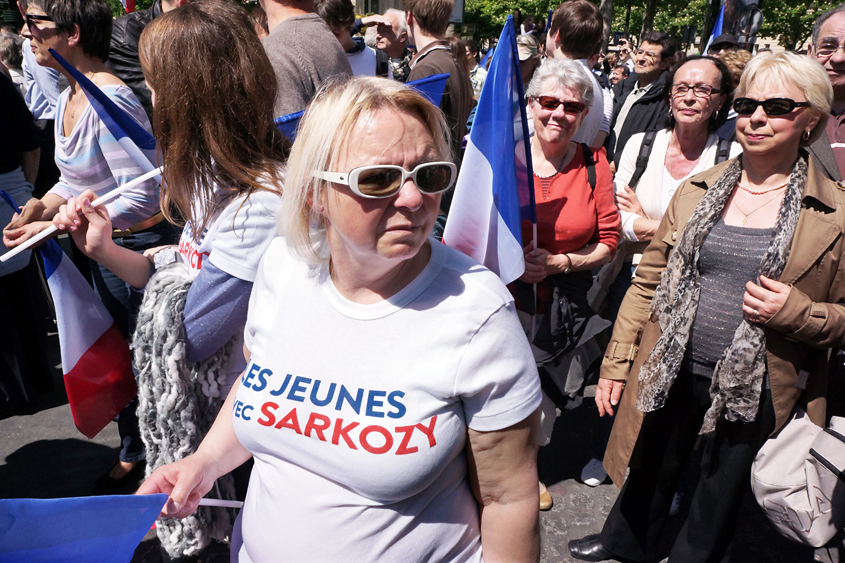 Paris - Place du Trocadéro - Rassemblement UMP 01-05-2012 #-70