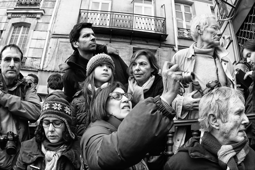 Paris - Rally &#34;Je suis Charlie&#34; 11-01-2015 #-85 (travaillée) N&#38;B