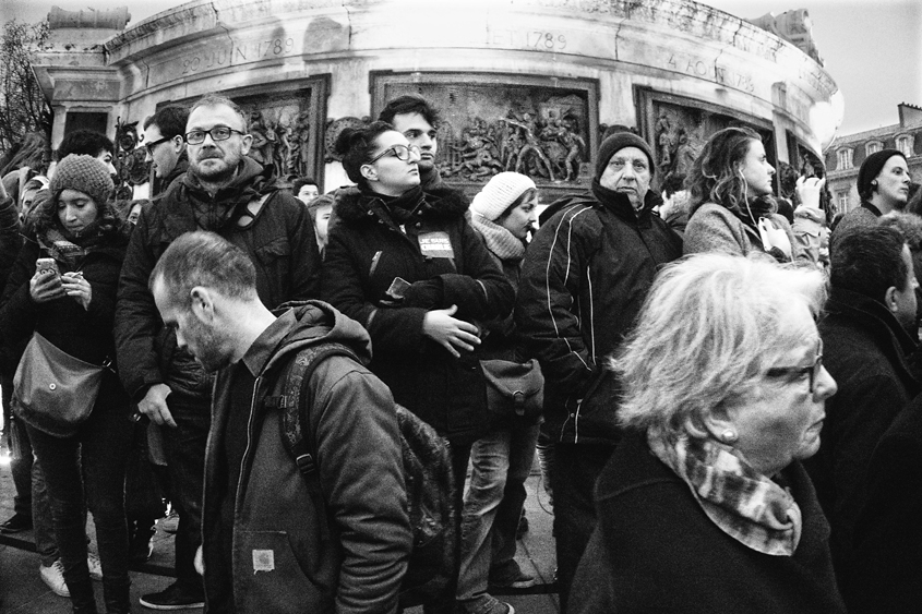 Paris - Rallye &#34;Je suis Charlie&#34; - Place de la République 07-01-2015 #-37