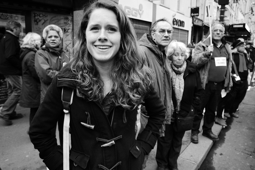 Paris - Rassemblement du Front de gauche 18-03-2012 #-352 B&#38;W