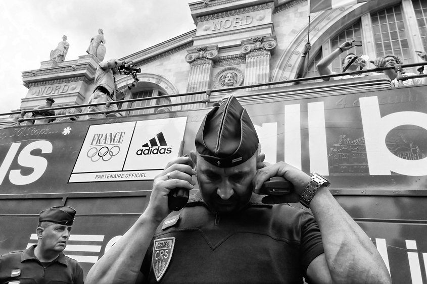 Paris - retour des athlètes olympiques - Gare du Nord 13-08-2012 #-487