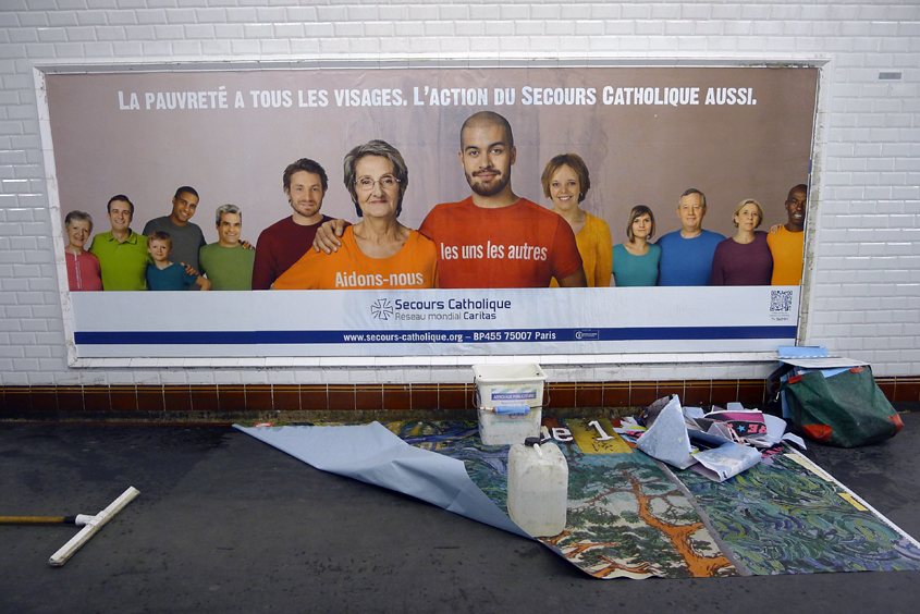 Paris - Station Place Monge 12-11-2012 #02