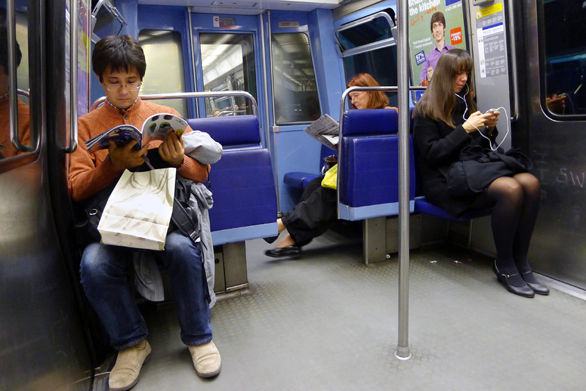 Paris - Subway line 7 14-10-2011