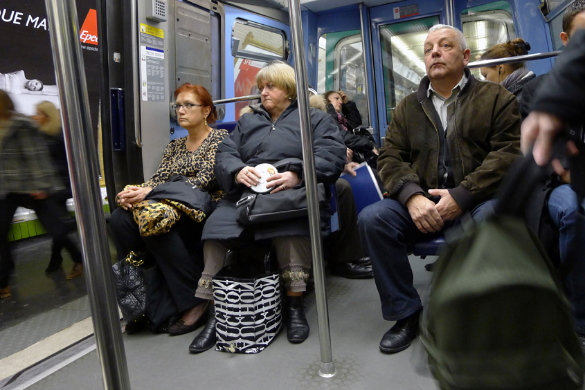 Paris - Subway line 7 24-01-2012