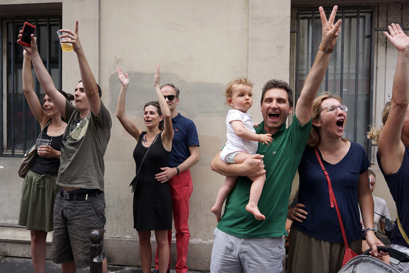 Paris - Victoire de la Coupe du monde de football - Rue Descartes 15-07-2018 #-13