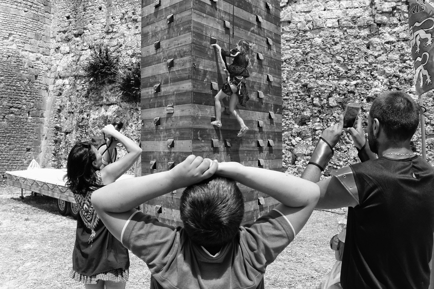 Provins - Les Médiévales de Provins 25-06-2017 #-418 N&#38;B