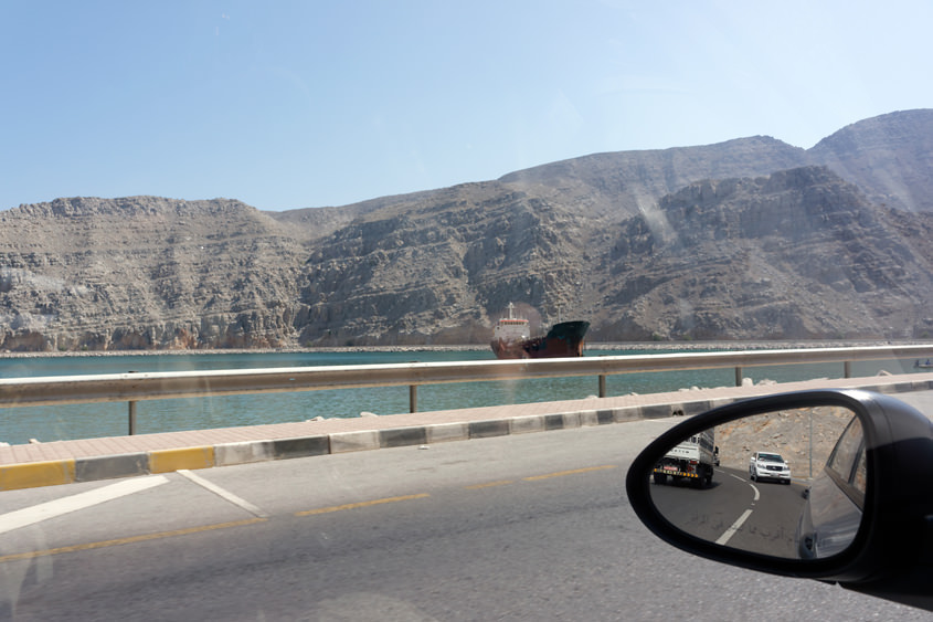 Sultanate of Oman - Musandam - Road from Tibat to Khasab 17-10-2013 #-15