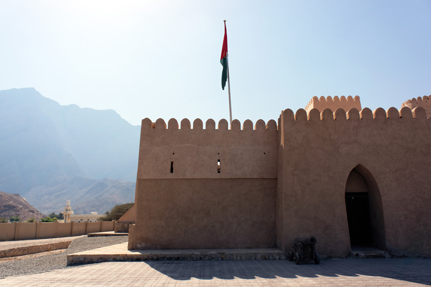 Sultanate of Oman - Musandam - Road from Tibat to Khasab 17-10-2013 #-5
