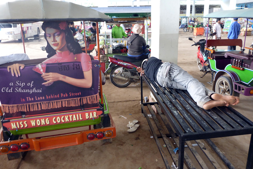 Cambodia - Bus Station of Siem Reap