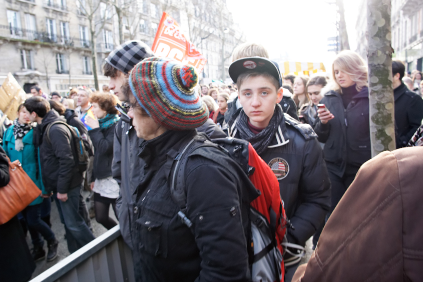 Manifestation pour le mariage pour tous - Paris - Place Denfert-Rochereau à Place de la Bastille 27-01-2013 #04