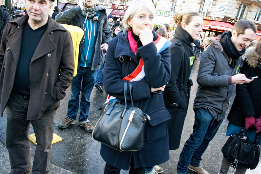 Manifestation pour le mariage pour tous - Paris - Place Denfert-Rochereau à Place de la Bastille 27-01-2013 #09